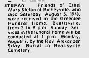 Ethel Mary Stefan